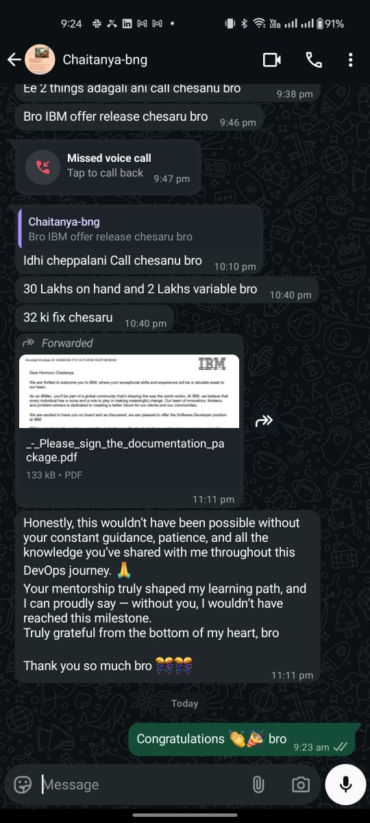 Student Success Story - Cloud Certification